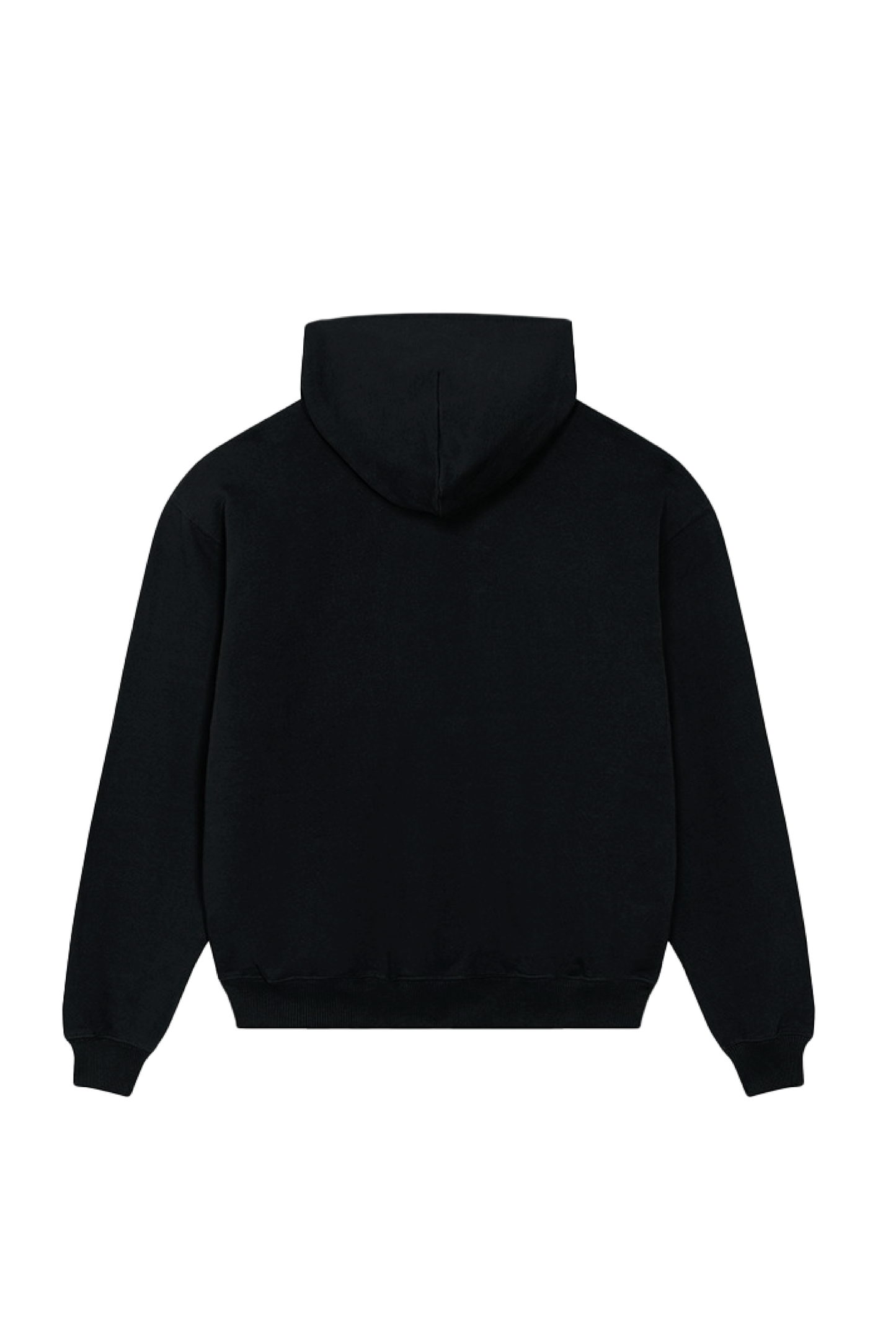 a oversize hoodie - clean schwarz