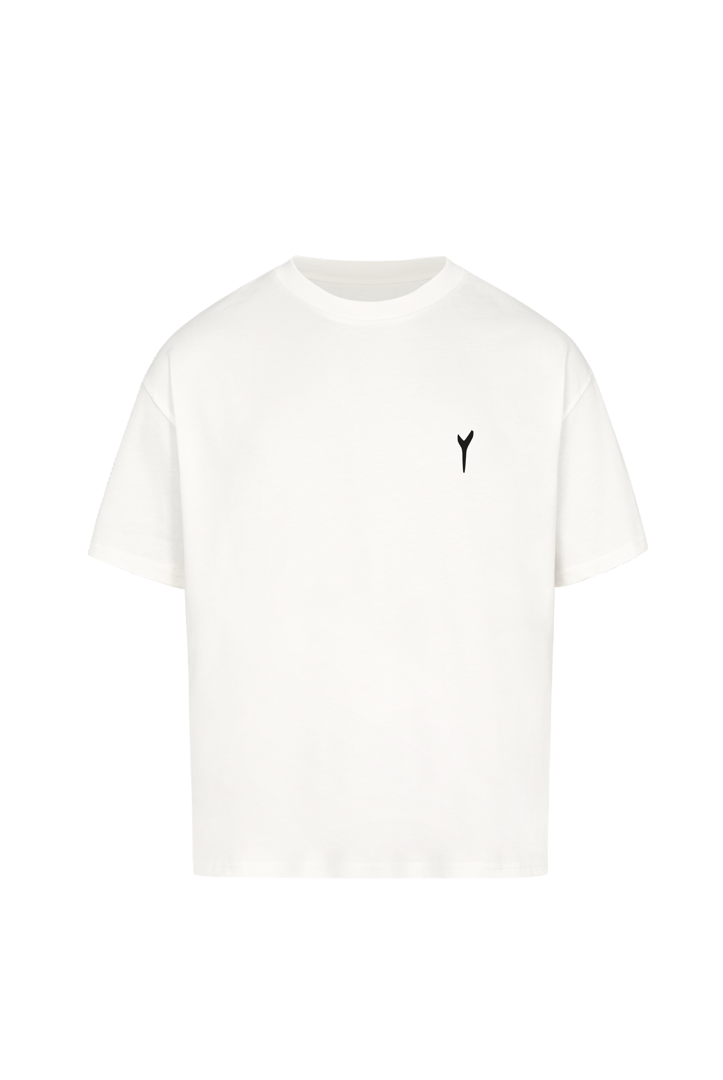 heavyweight shirt logo brustprint