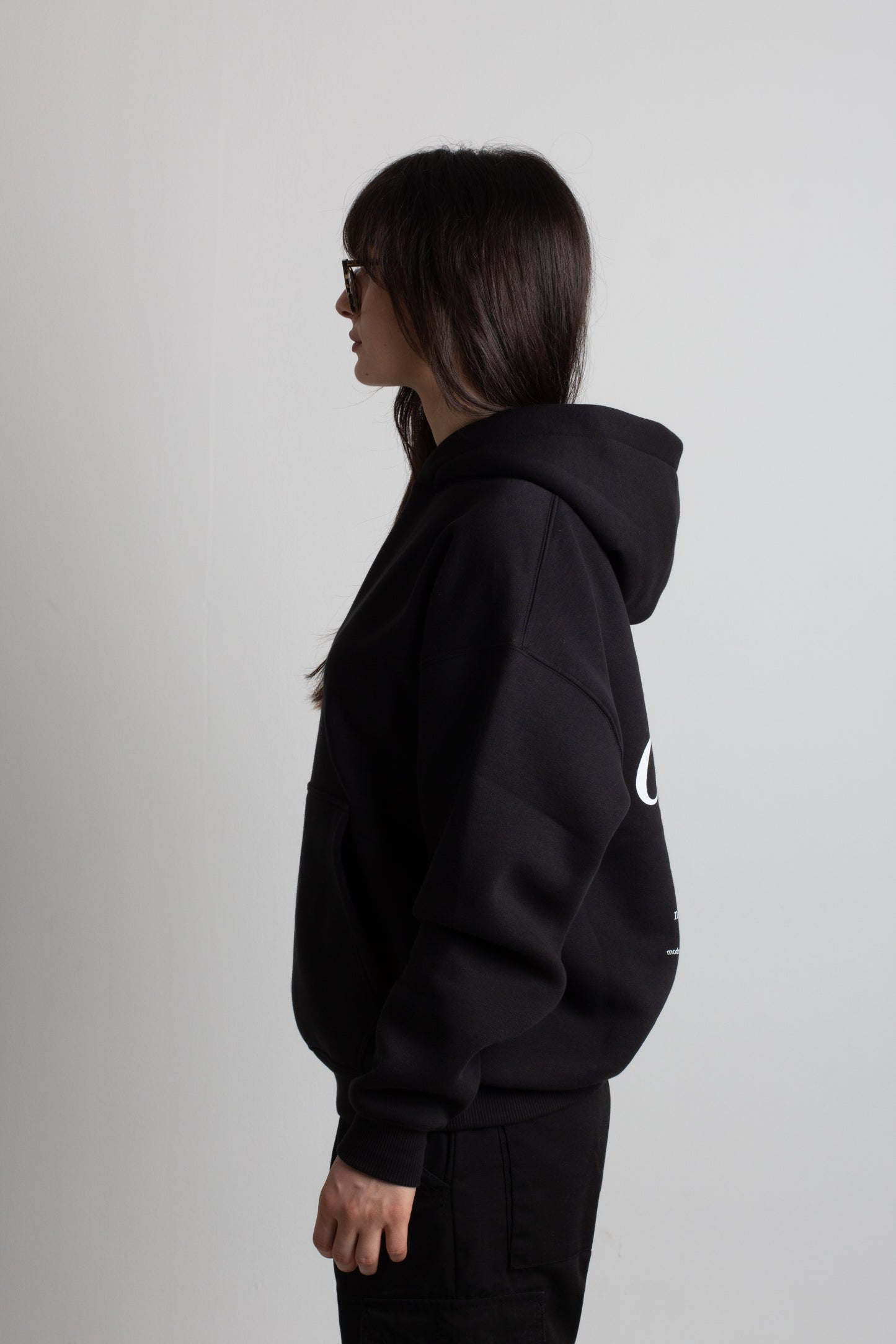 oversize hoodie - curious mf