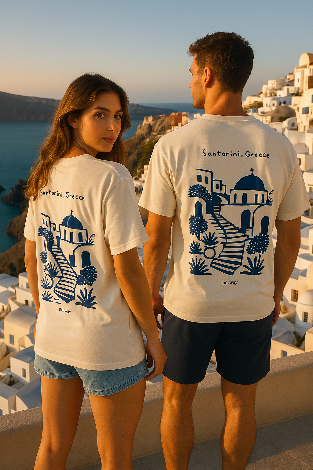 santorini oversized shirt