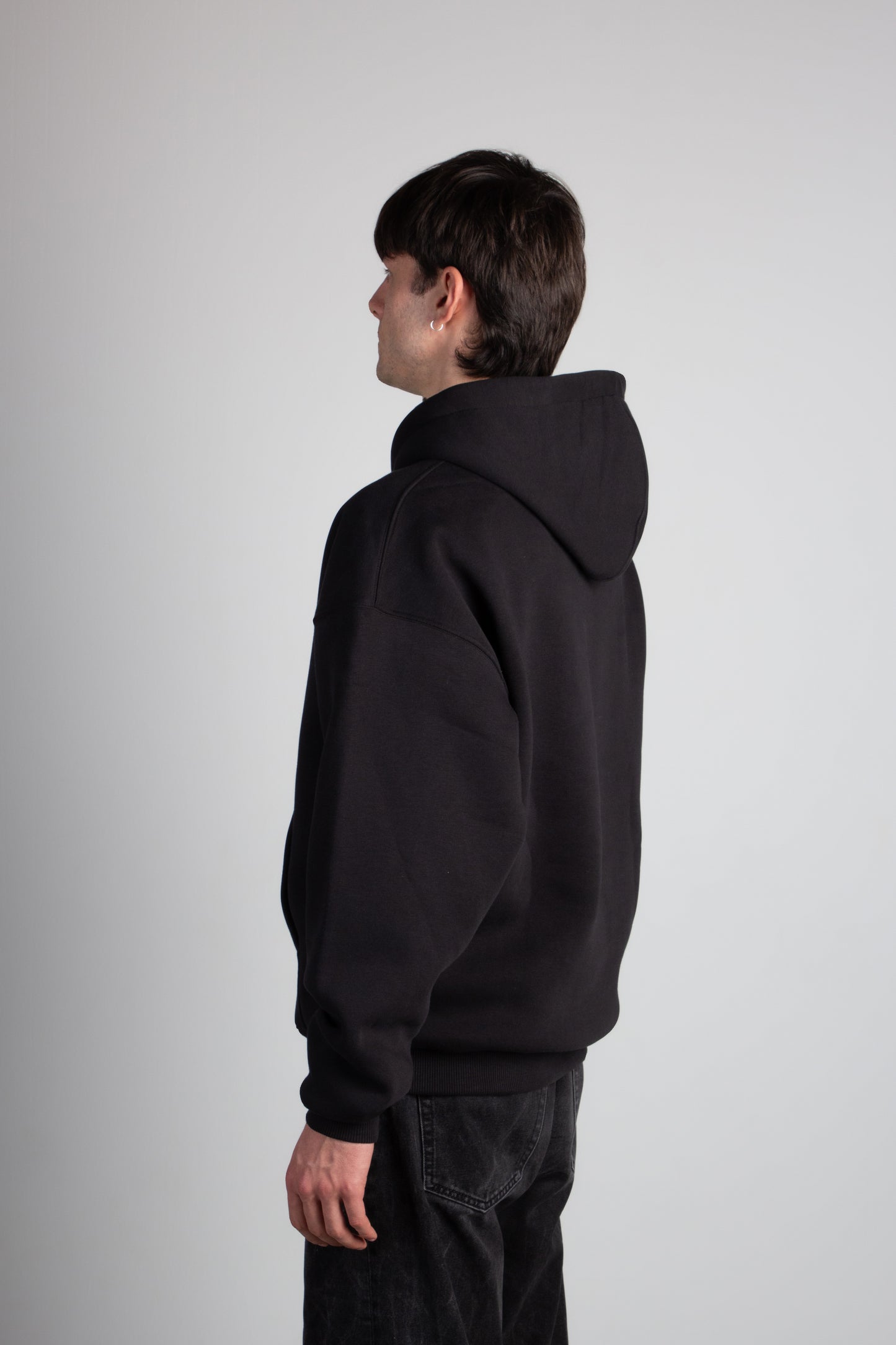 a oversize hoodie - "no.waiy"