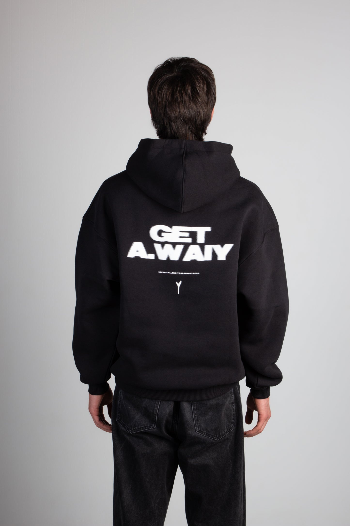 a oversize hoodie - "get a.waiy"