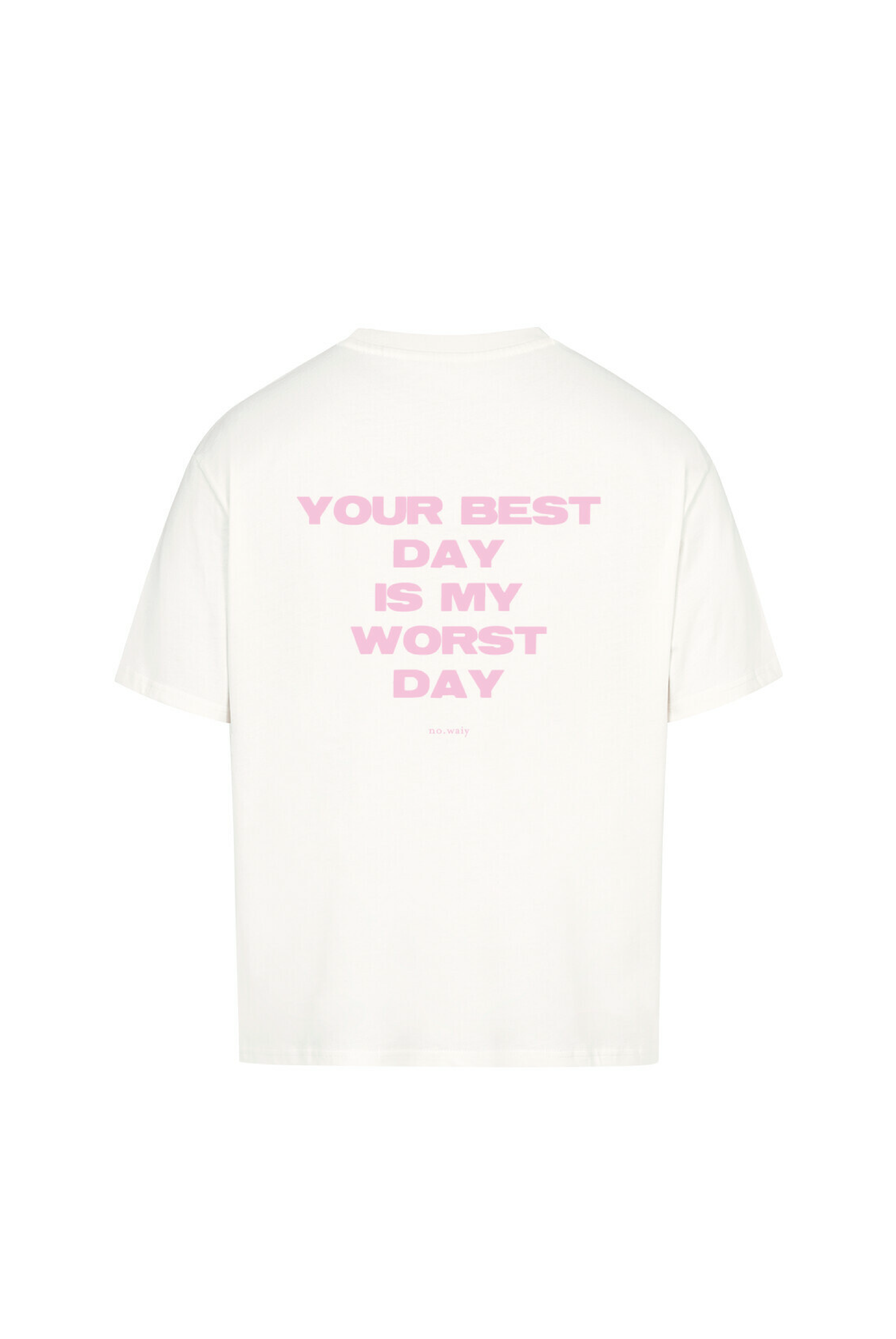 oversized t-shirt "best day"