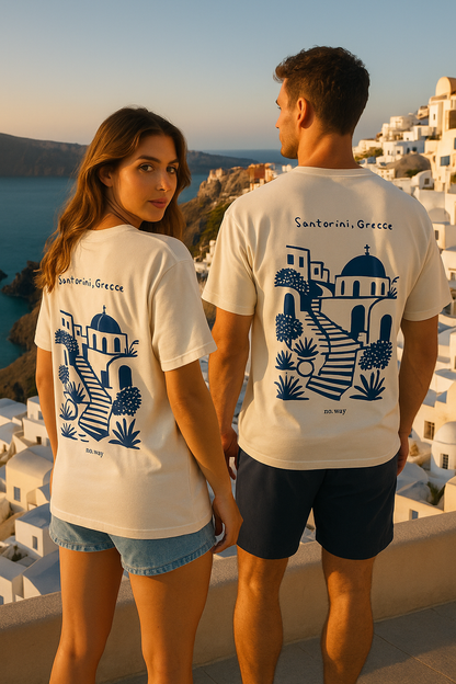 santorini oversized shirt