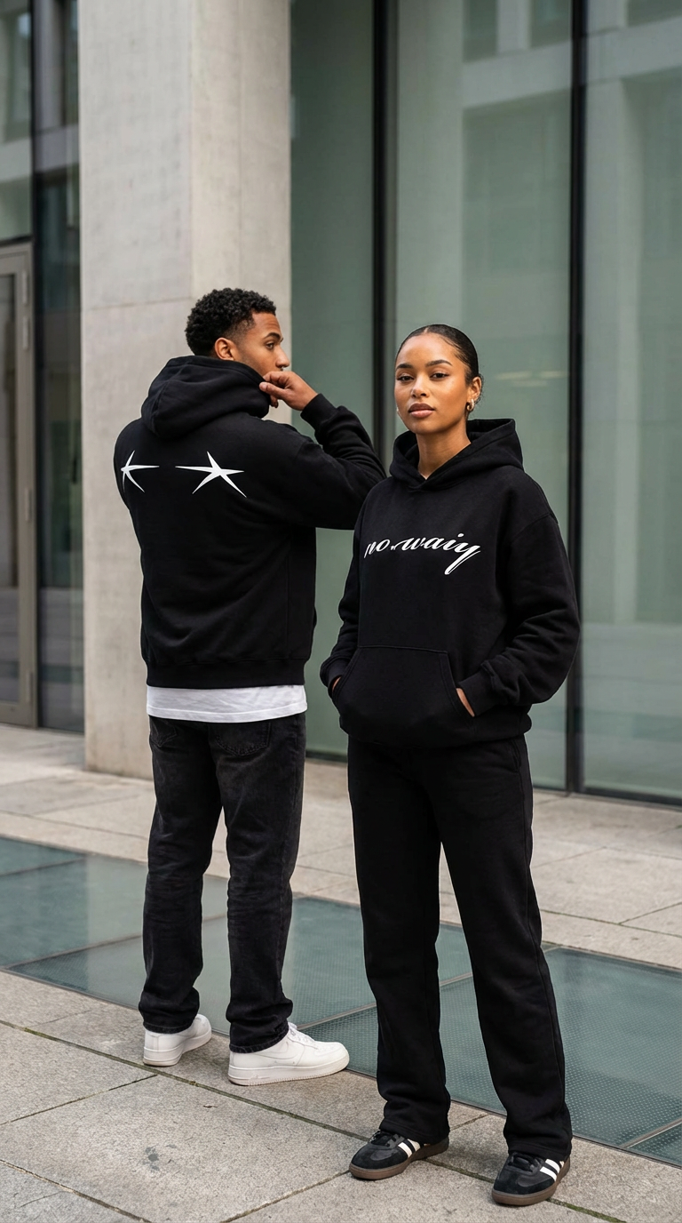 a oversize hoodie - nw star